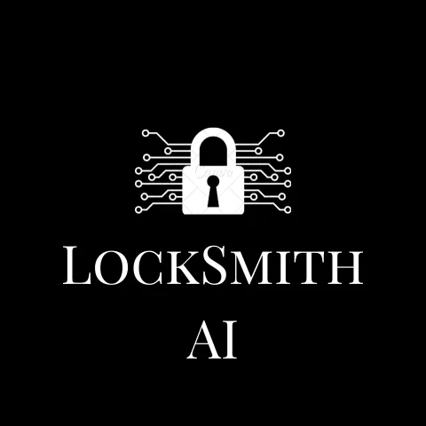 LockSmith AI logo, an AI-powered secure access web application